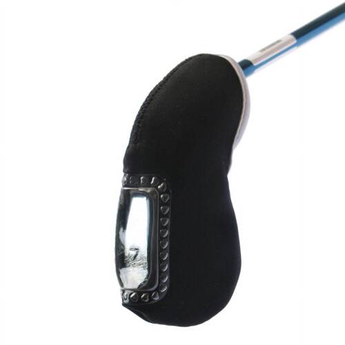 Washable Nylon Iron Head Cover Set Black 10 pcs 2