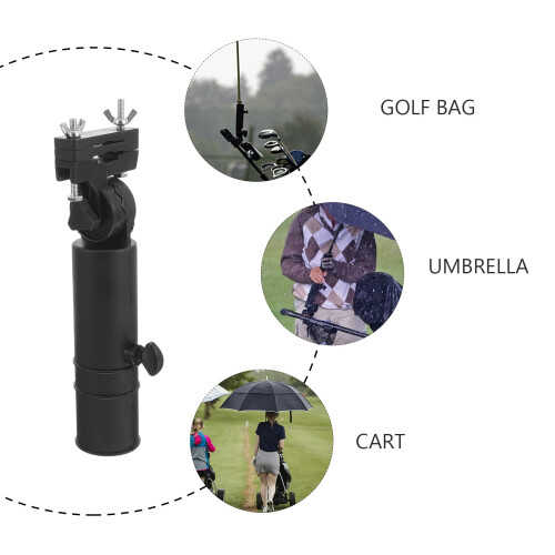 Golf Cart Umbrella Support Rack 1 Pack 2