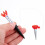Golf Ball Holder with Adjustable Tee and Phone Mount 2 Pcs 2