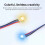 RGB Light Strip for Voron 2.4 Stealthburner RGB Light Strip Lighting  Saving Bright Light Belt LED 3D Printer Part 10