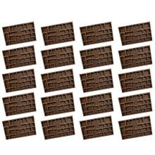 20X 1:12 Miniatuur Trinket Plank Miniatuur Kristallen Plank Poppenhuis Miniatuur Decor Printers Lade Miniatuur