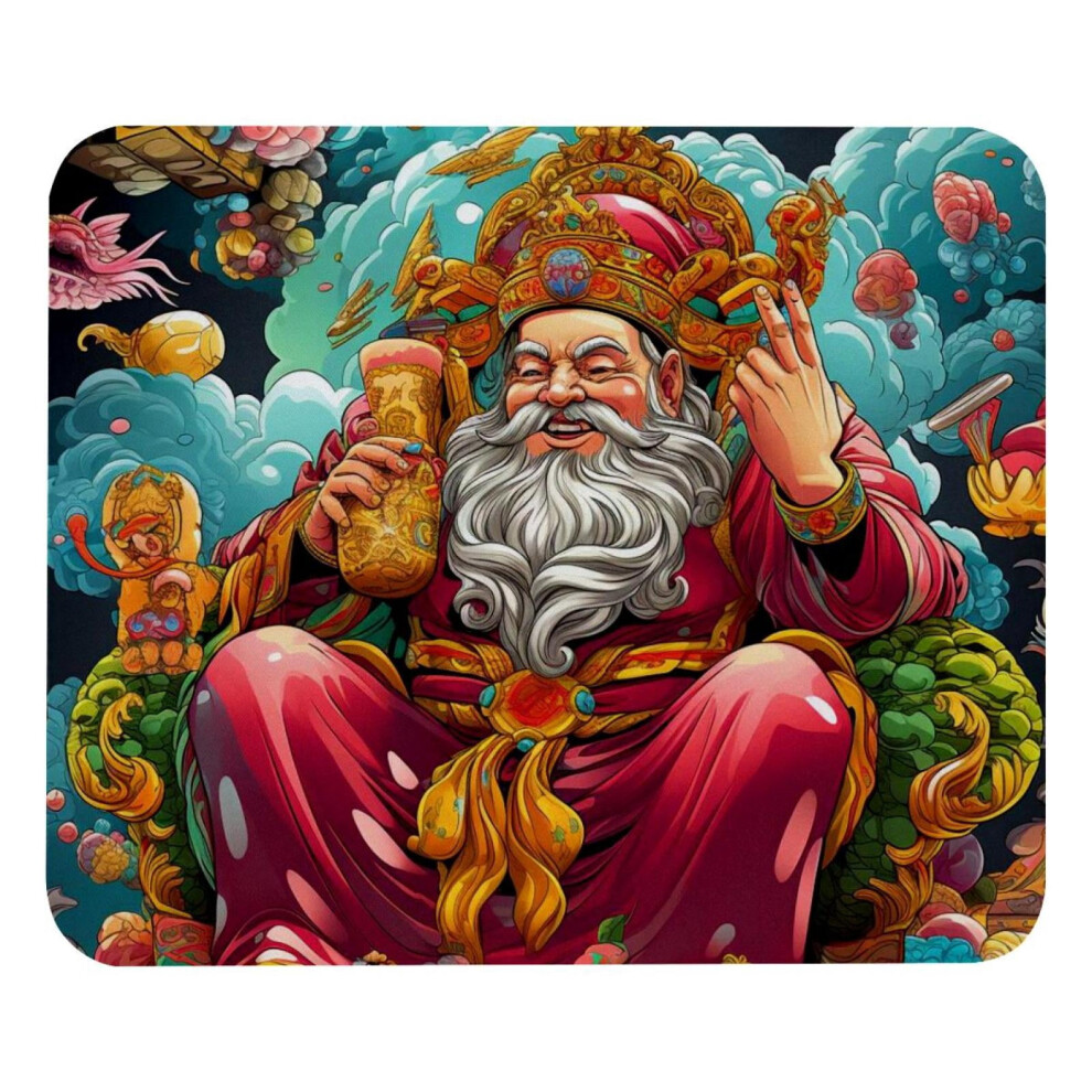 Square Mouse Pad With Wealth Pattern 8.3X9.8 Inch 917087732413