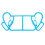 Quilt Clip Plastic Windproof Anti-skid 2 pcs 2