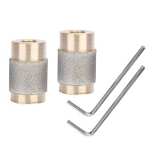 2 Stuks 3/4" Slijpkopgereedschappen, Gereedschappen en Benodigdheden voor Glas-in-Loodslijpmachines, voor Glas-in-Loodkunstwerk