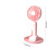 Kayannuo Mini-USB-Handventilator Pink3Speeds 3