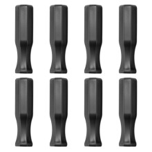 Accessoires voor Tafelvoetbalmachines Handgrepen voor Tafelvoetbal Handgrepen Achthoekige Plastic Handgrepen voor Standaard Tafelvoeten (8 Stuks)