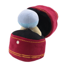 Ring Box Plush Toy Love Diamond Ring Case Stuffed Pet Chew Toy Sounds Puppies Kids Soft Dog Interested Toys