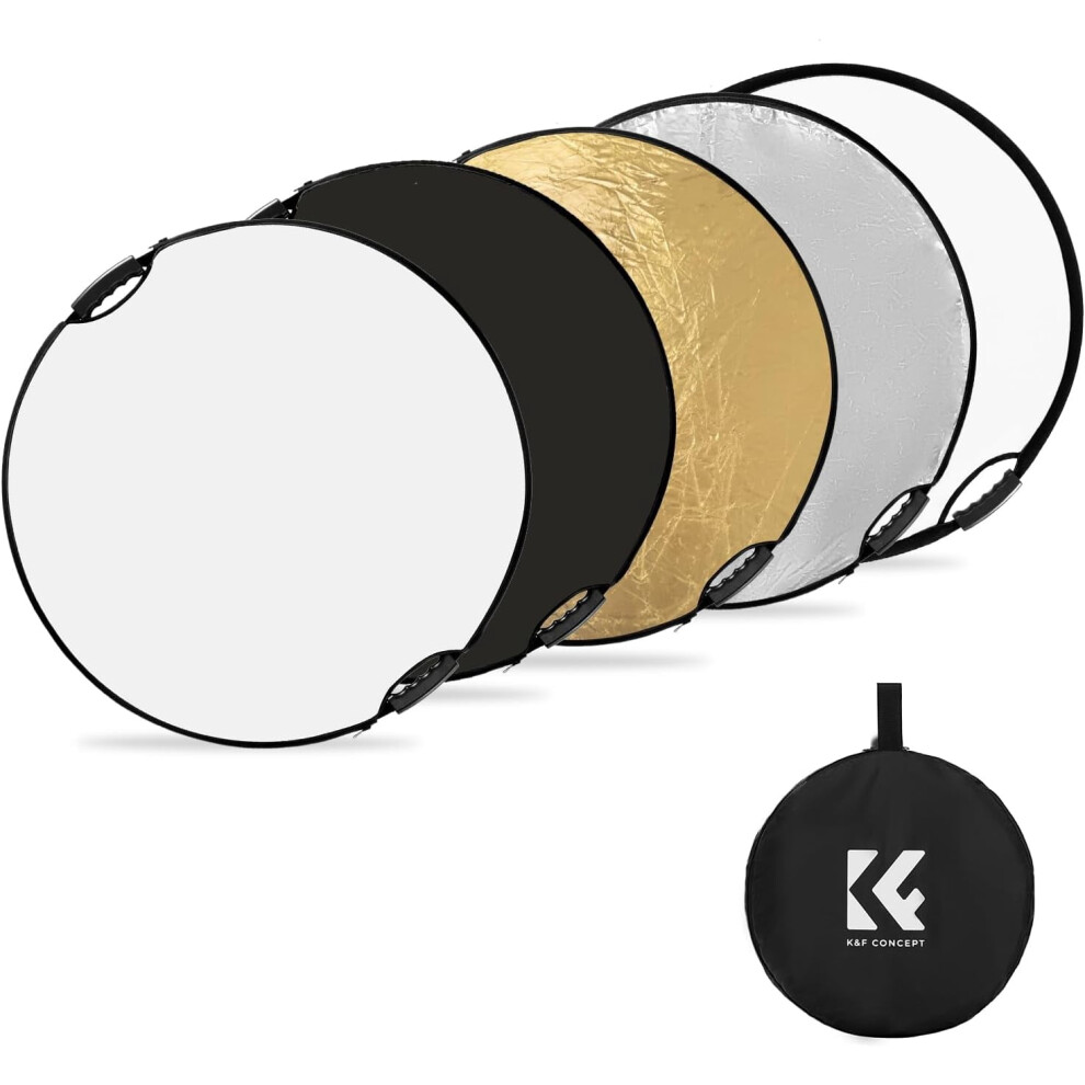 Photography Reflector 32 Inch 5-In-1 Collapsible Light 9336866946598