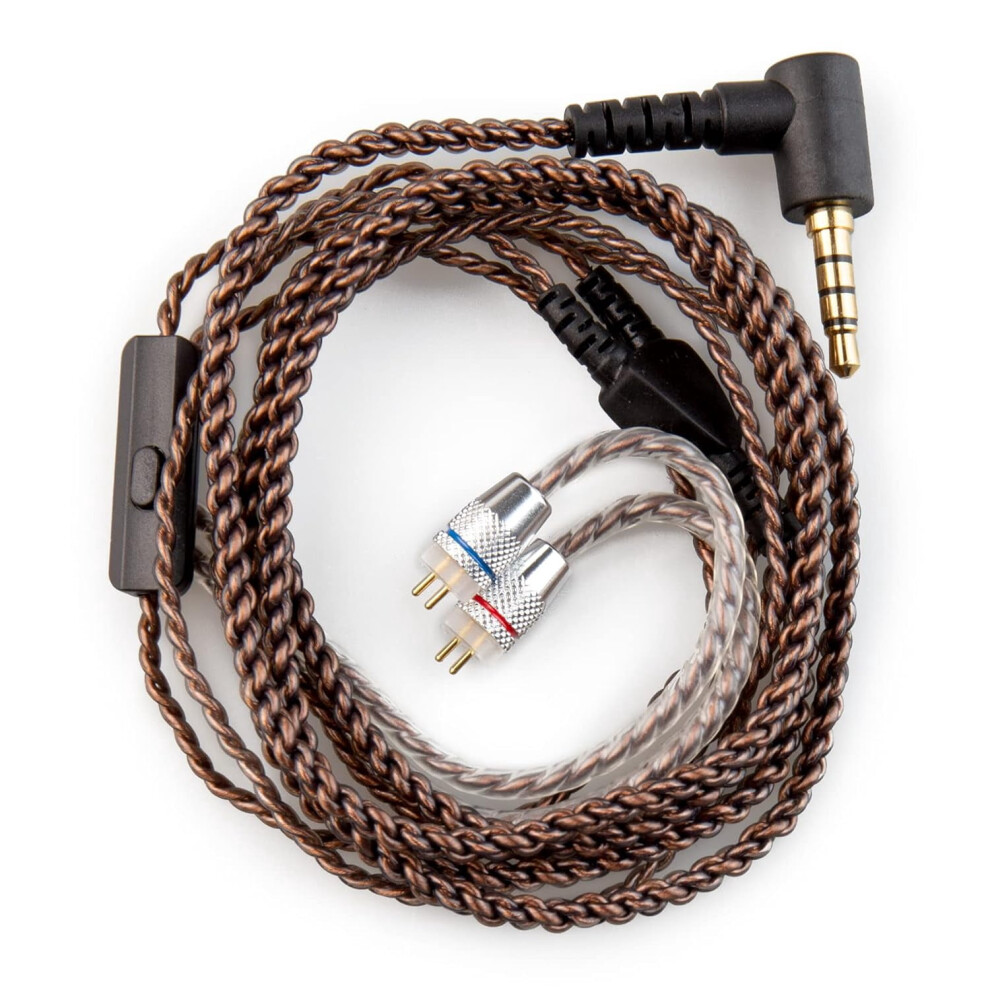 Kz Cca 2Pin Earphone Cable 4-Core High-Purity Copper 9336866947496