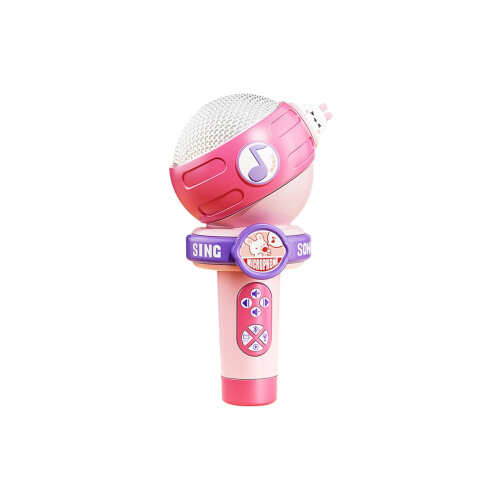 Kids' Bluetooth Karaoke Microphone with Voice Changer and 1