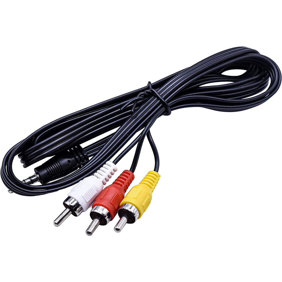 Av Audio Video Cable 3.5Mm To 3 Rca 9336866947915