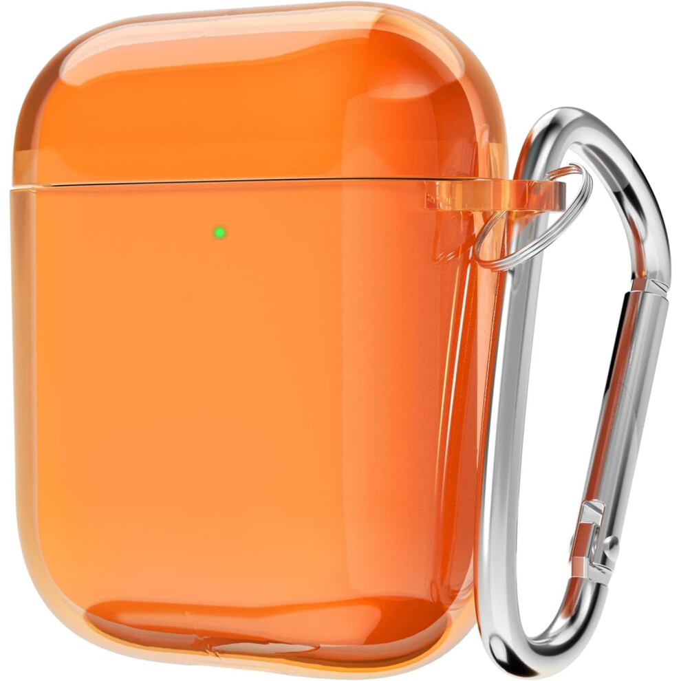 Airpods 2Nd Gen Clear Silicone Case, Neon Transparent 9336866961935