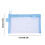 Transparent mesh pencil case zippered large capacity 2
