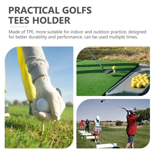 Golf Ball Holders Base Tees 12 Pcs 1