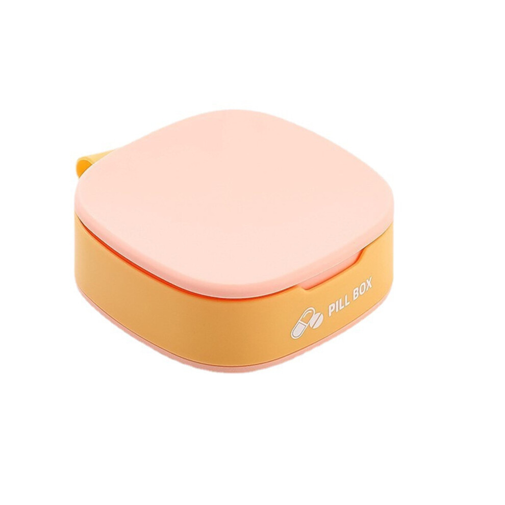 Pill Box Moisture-Proof Weekly Organizer 4 Compartments