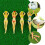Golf tees colored plastic 6 pcs 4