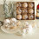 Christmas Tree Ornaments Set Champagne Ball 9PC 4