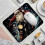 Santa Claus motorcycle mouse pad ergonomic thick 30x20cm 2
