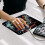 Santa Claus motorcycle mouse pad ergonomic thick 30x20cm 7
