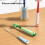 Bottle Brush Set with Holder and Long Handle 6-Piece 6
