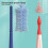 Bottle Brush Set with Holder and Long Handle 6-Piece 7