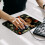Brown Rabbit Flower Mouse Pad Smooth Surface 3mm Thick 7