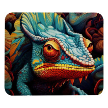 Square mouse pad with non-slip rubber base, 1 piece