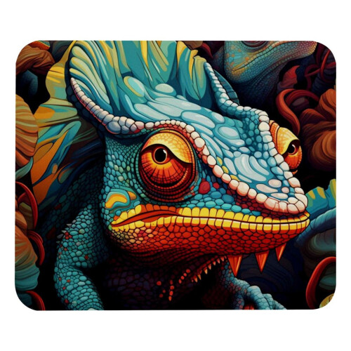 Square mouse pad with non-slip rubber base, 1 piece