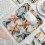 Starfish Print Desk Mat Rubber Base Small 2