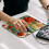 Cactus Cartoon Mouse Pad Ergonomic Thick 24x10 inch 7