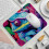 Mouse Pad Chameleon Print 25x20cm Comfortable Surface 2