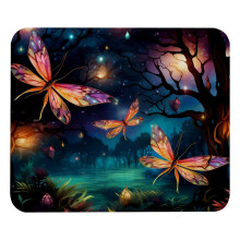 Square Mouse Pad with Non-Slip Base 8.3x9.8 Inch