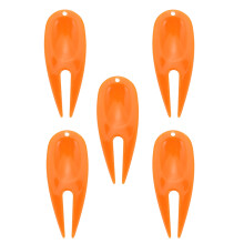 Golf divot repair fork plastic portable 30 pcs