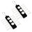 Golf ball nail seat tee holder plastic 2 pcs 1