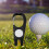 Golf divot repair fork green repair tool 2 pcs 6