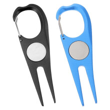 Golf Divot Fork Green Repair Tool 2 pcs