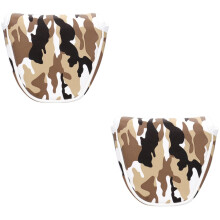 Camouflage Putter Cover Waterproof Brown 2 pcs