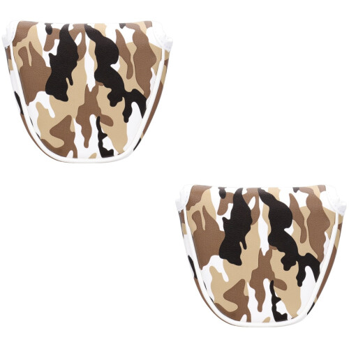 Camouflage Putter Cover Waterproof Brown 2 pcs