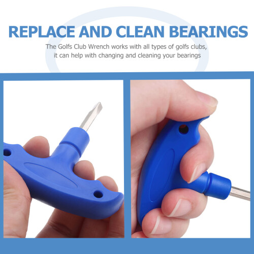 Golf Wrench Repair Tool Blue Torque Driver Set 2 pcs 2