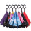 Windproof reverse umbrella with C-hook, double-layer folding 4