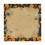 Halloween pumpkin tablecloth white square 4