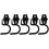 Garage Hooks Heavy Duty Steel 5 pcs 1