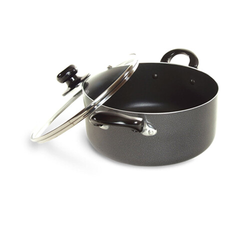 Better Chef aluminum Dutch oven 8 quart gray