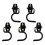 Garage Hooks Heavy Duty Steel 5 pcs 3