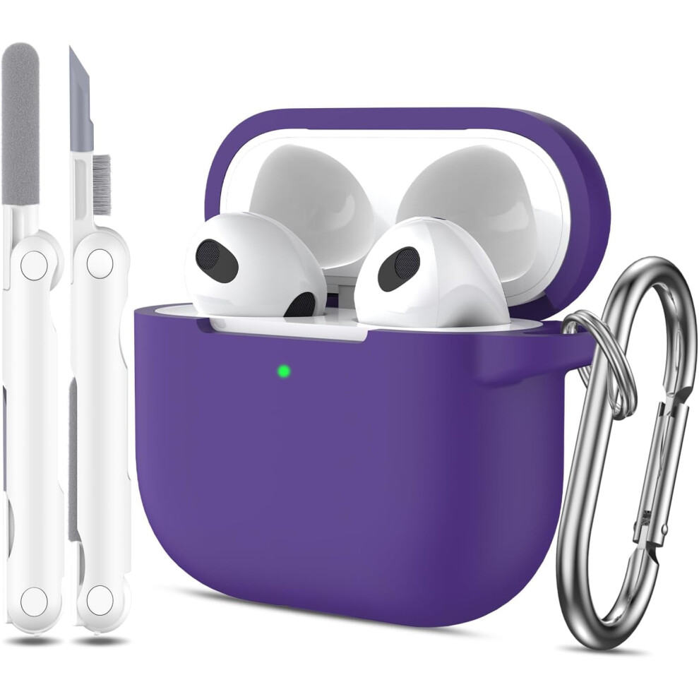 Airpods 3Rd Gen Case With Cleaner Kit And Earbud Hooks (2 9336866972603