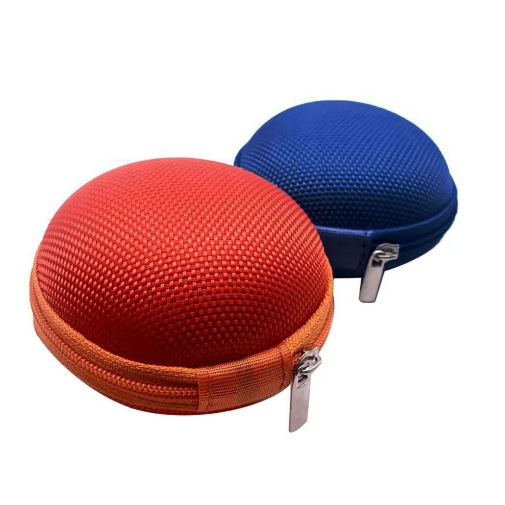 Mini Round Earphone Storage Bag Usb Cable Organizer 1 Pc 9336866973389