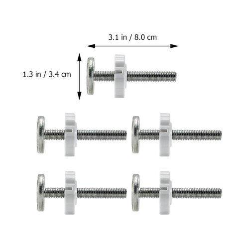 Baby Gate Pressure Mount Screws Wall Protectors 5 pcs 1