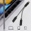 USB Type C σε διπλή θηλυκή υποδοχή ήχου USB C με ακουστικά και προσαρμογέα φόρτισης 3