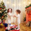 Christmas candy polyester round rug 23 inches non-slip 6