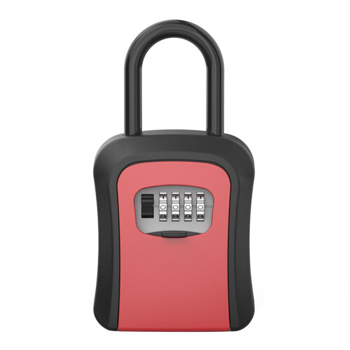 Wall-Mounted Key Box 4-Digit Combo Lock Home Use 1